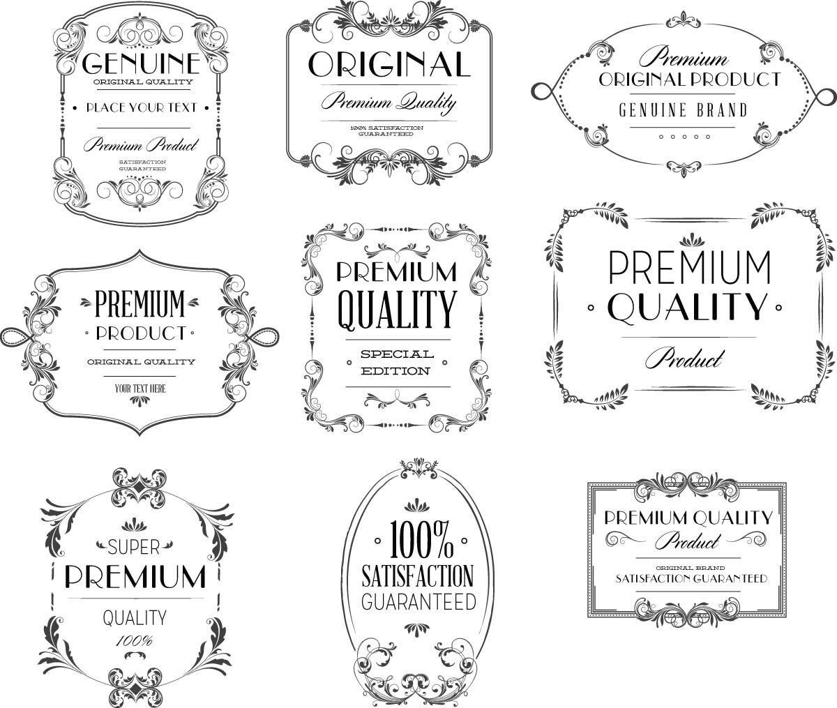 1200x1015 Premium Typography Vintage Vector Graphic Design
