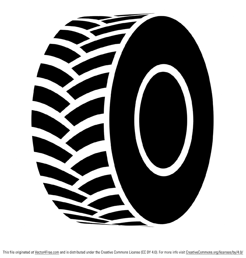 829x869 Free Tyre Vector Graphics
