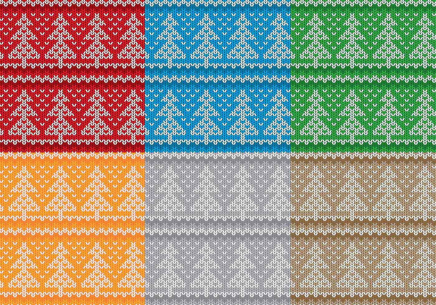 1400x980 Christmas Tree Sweater Patterns