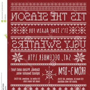 300x300 Stock Illustration Christmas Ugly Sweater Vector Illustration