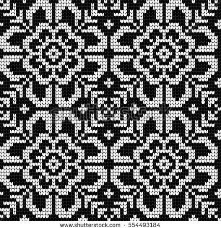 450x470 Traditional Knitting Pattern For Ugly Sweater, Vector Seamless