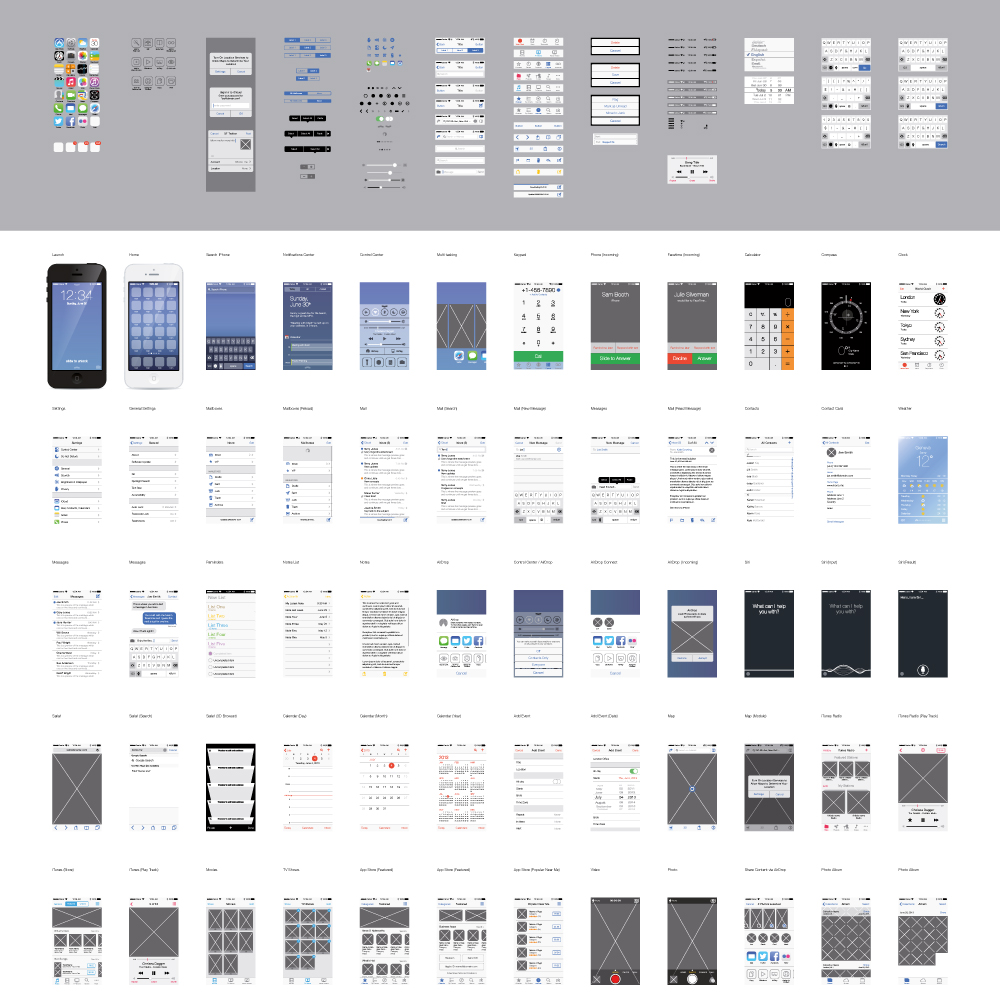 1000x1000 Vector Ios7 Ui Kit