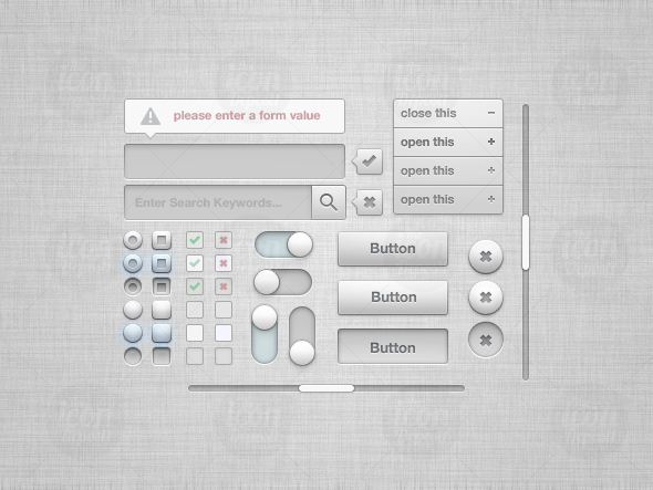 590x443 Vector Ui Kit