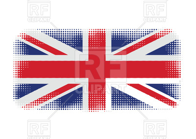 400x284 Uk Flag Symbol Halftone Vector Image Vector Artwork Of Signs