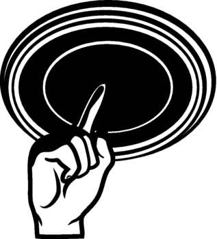 317x350 Frisbee Clipart