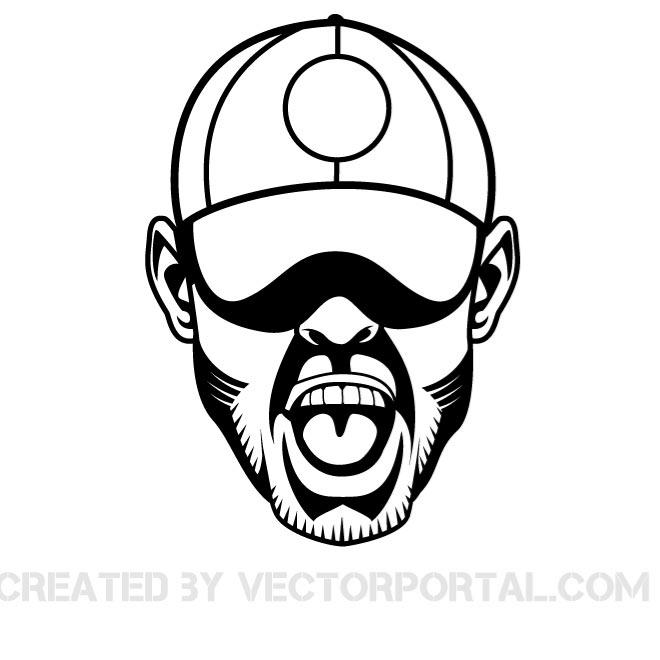 660x660 Man With A Cap Vector Graphics