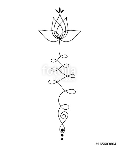 400x500 Symbol Unalome Stock Image And Royalty Free Vector Files On