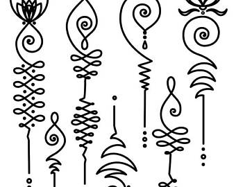 340x270 Unalome Lotus Etsy