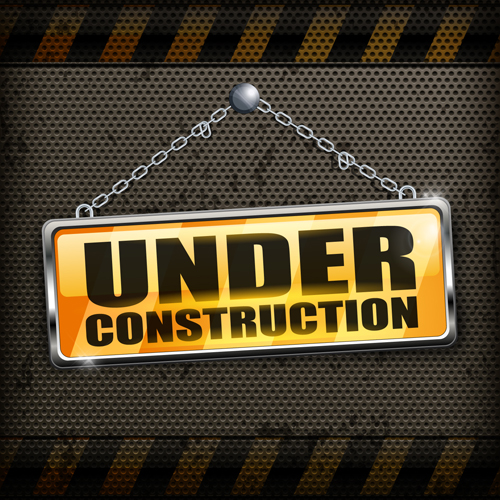 500x500 Under Construction Design Elements Vector 01 Free Download