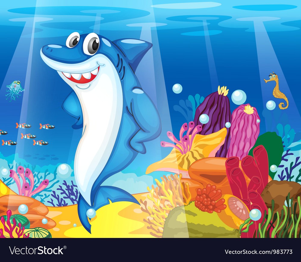 1000x871 Under The Sea Background Vector 983773 15