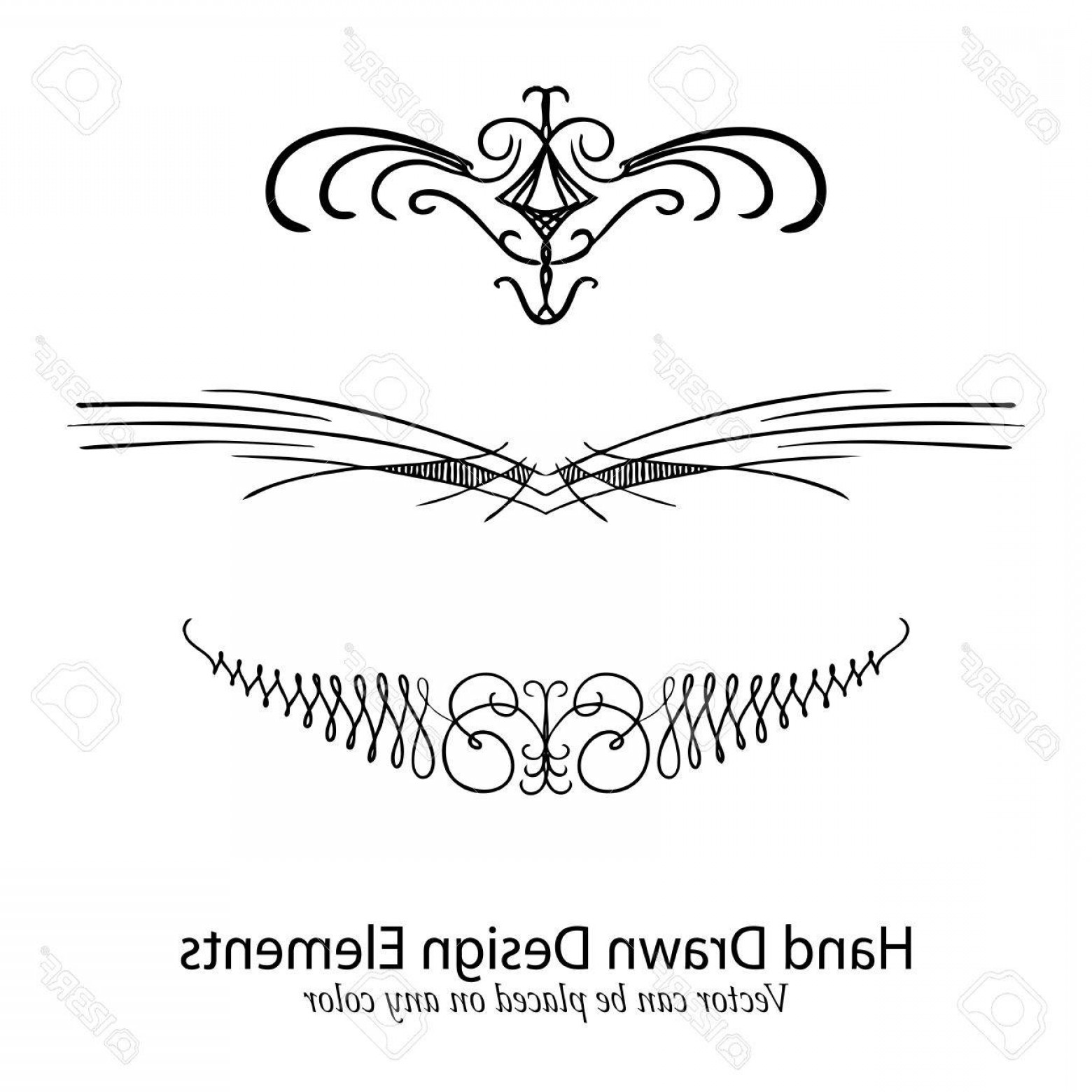 1560x1560 Vector Underline Swirl Simple Design Pictures