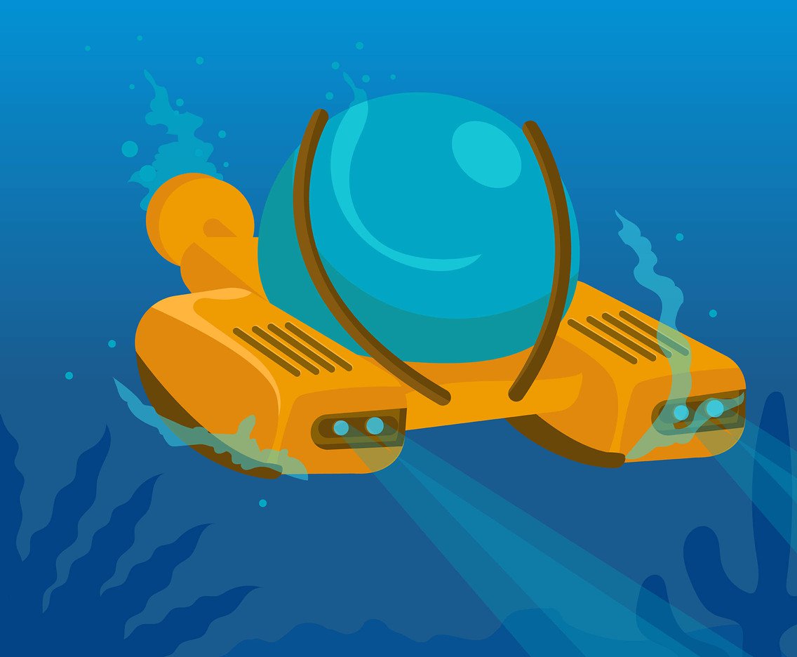 1136x936 Underwater Submarines Vector Vector Art Amp Graphics