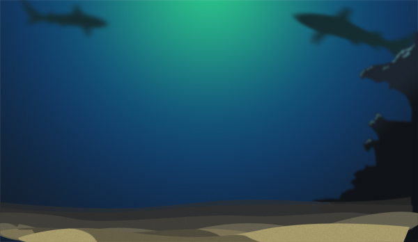 600x348 Create An Underwater, Vector Style Illustration In Photoshop