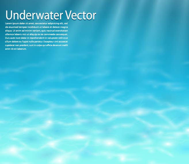 657x570 Realistic Blue Underwater Background