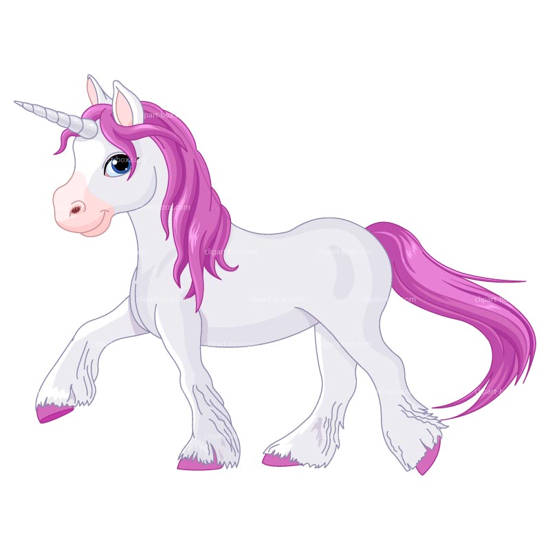 800x800 Unicorn Vector Clipart