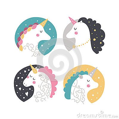 400x400 Unicornio Del Del Vector Unicornios