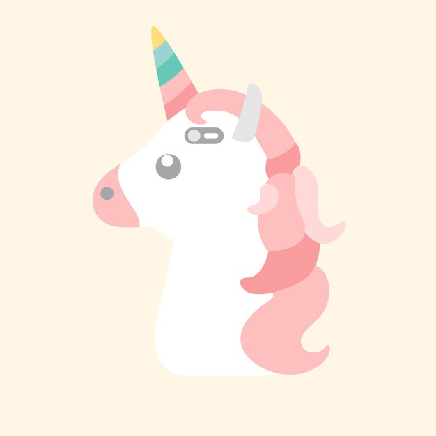 626x626 De Fondo De Unicornio Descargar Vectores Gratis
