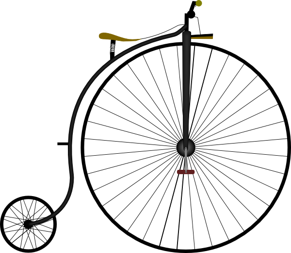 600x520 Unicycle Clip Art