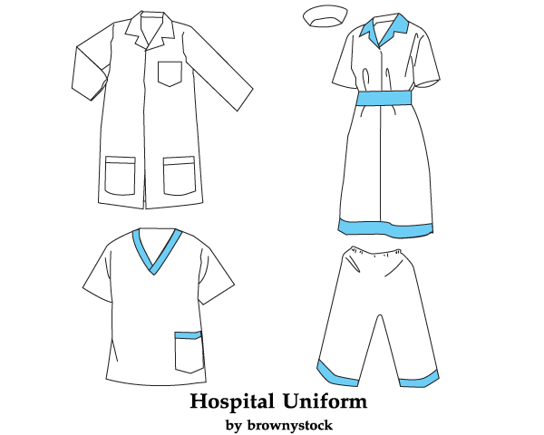 600x480 Free Hospital Uniform Vector Template Free Psd Files, Vectors