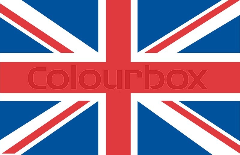 800x518 Uk Flag Union Jack Stock Vector Colourbox