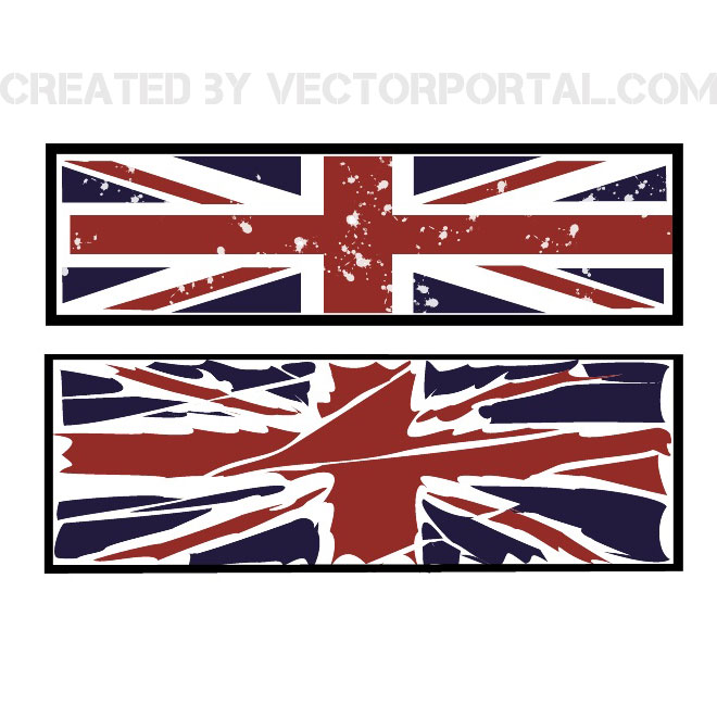 660x660 Union Jack Vector Grunge
