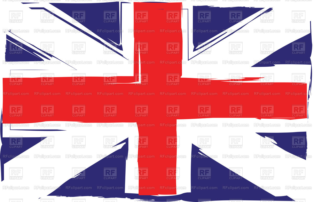 1200x773 Grunge United Kingdom Flag Vector Image Vector Artwork Of Flags