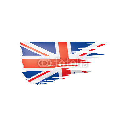400x400 United Kingdom Flag, Vector Illustration On A White Background