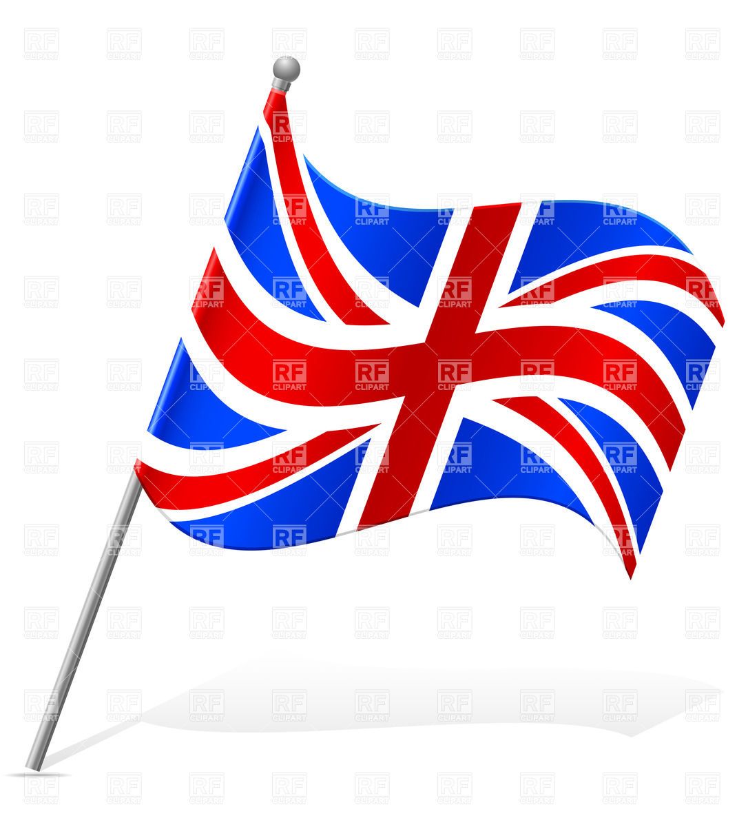1086x1200 Wavy Flag Of United Kingdom Icon Vector Image Vector Artwork Of