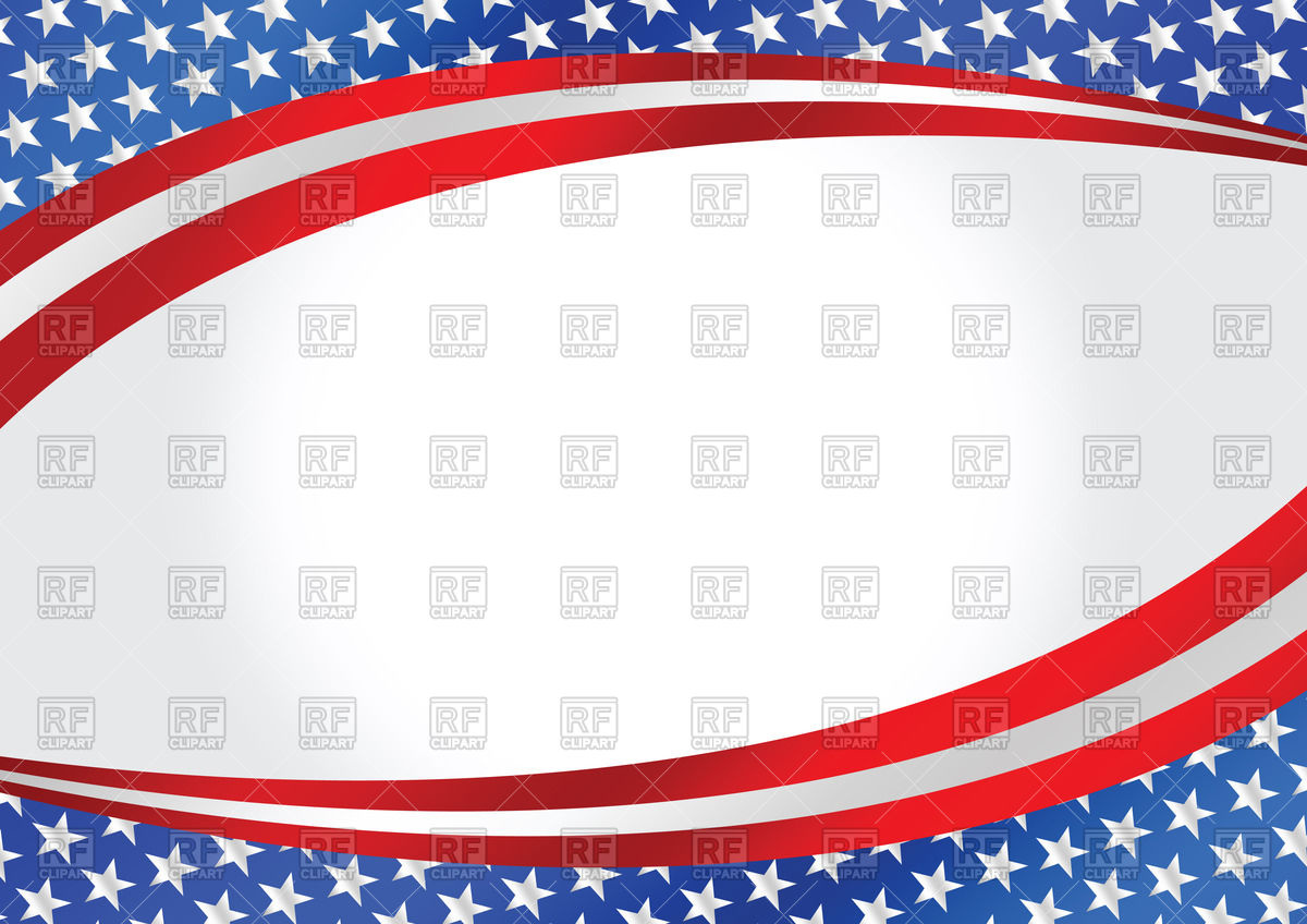 1200x848 Wavy Background With Usa Flag Vector Image Vector Artwork Of