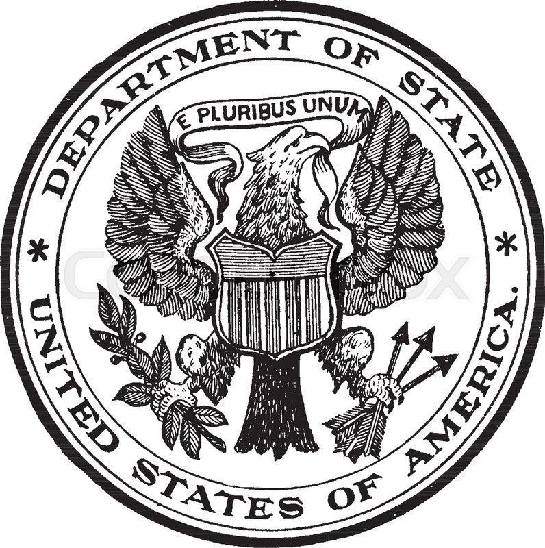 796x800 The Seal Of The State Department Of The United States, This Circle