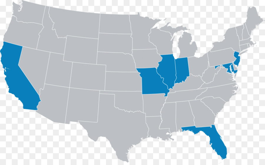 900x560 United States Blank Map U.s. State