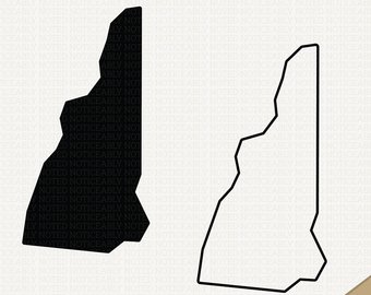 340x270 United States Vector State Clipart 50 States Clip Art All Etsy