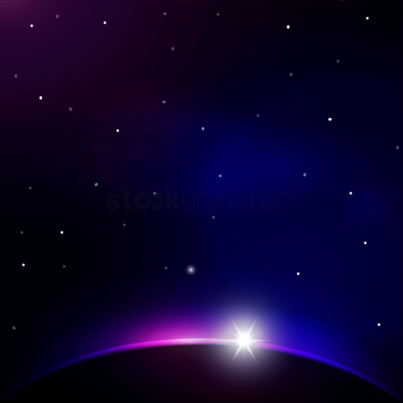 1300x1300 Universe Vector Image