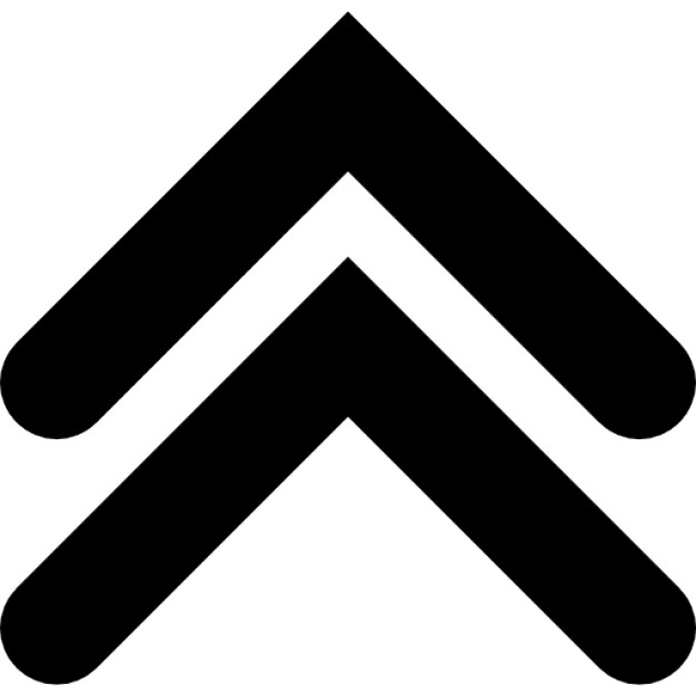 626x626 Double Up Arrow Angles Icons Free Download