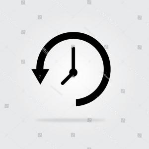 300x300 Update Time Icon Shadow Vector Illustration Orangiausa