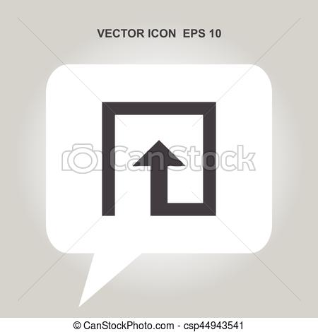 450x470 Upload Vector Icon.