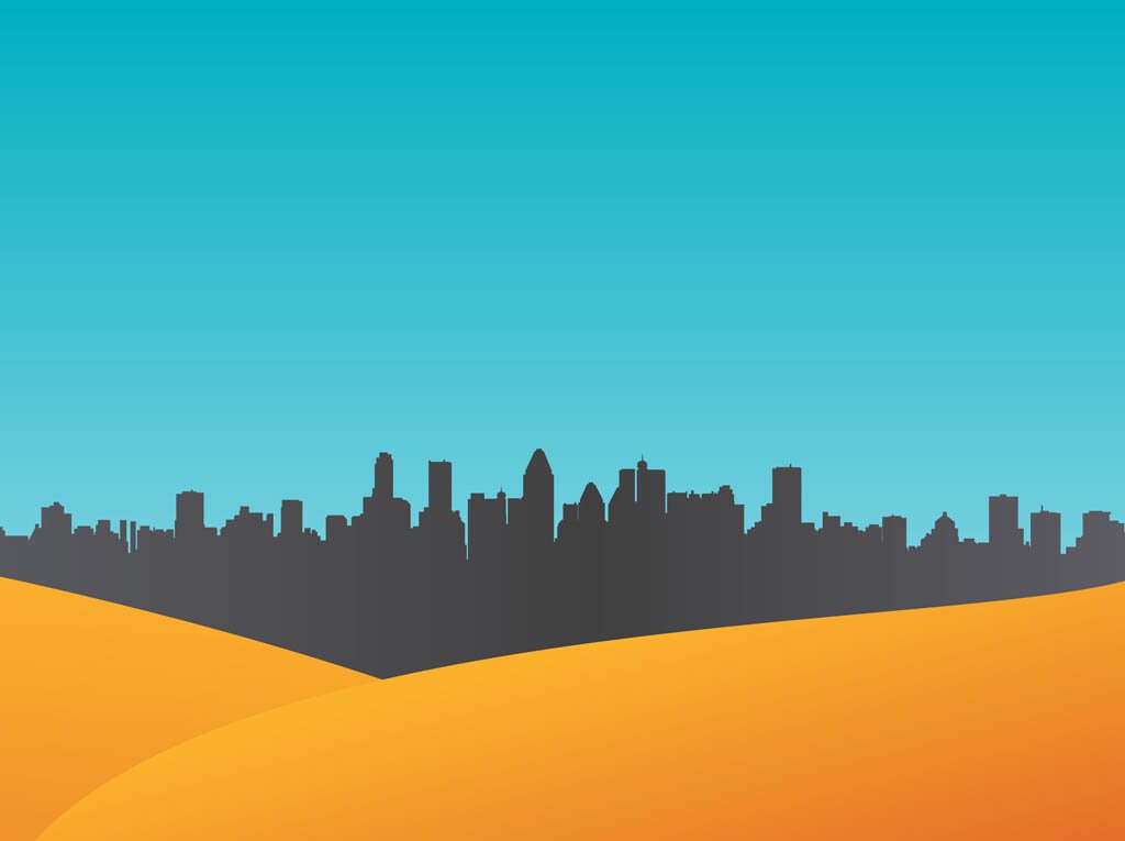 1024x765 Urban Vector Background Vector Art Amp Graphics