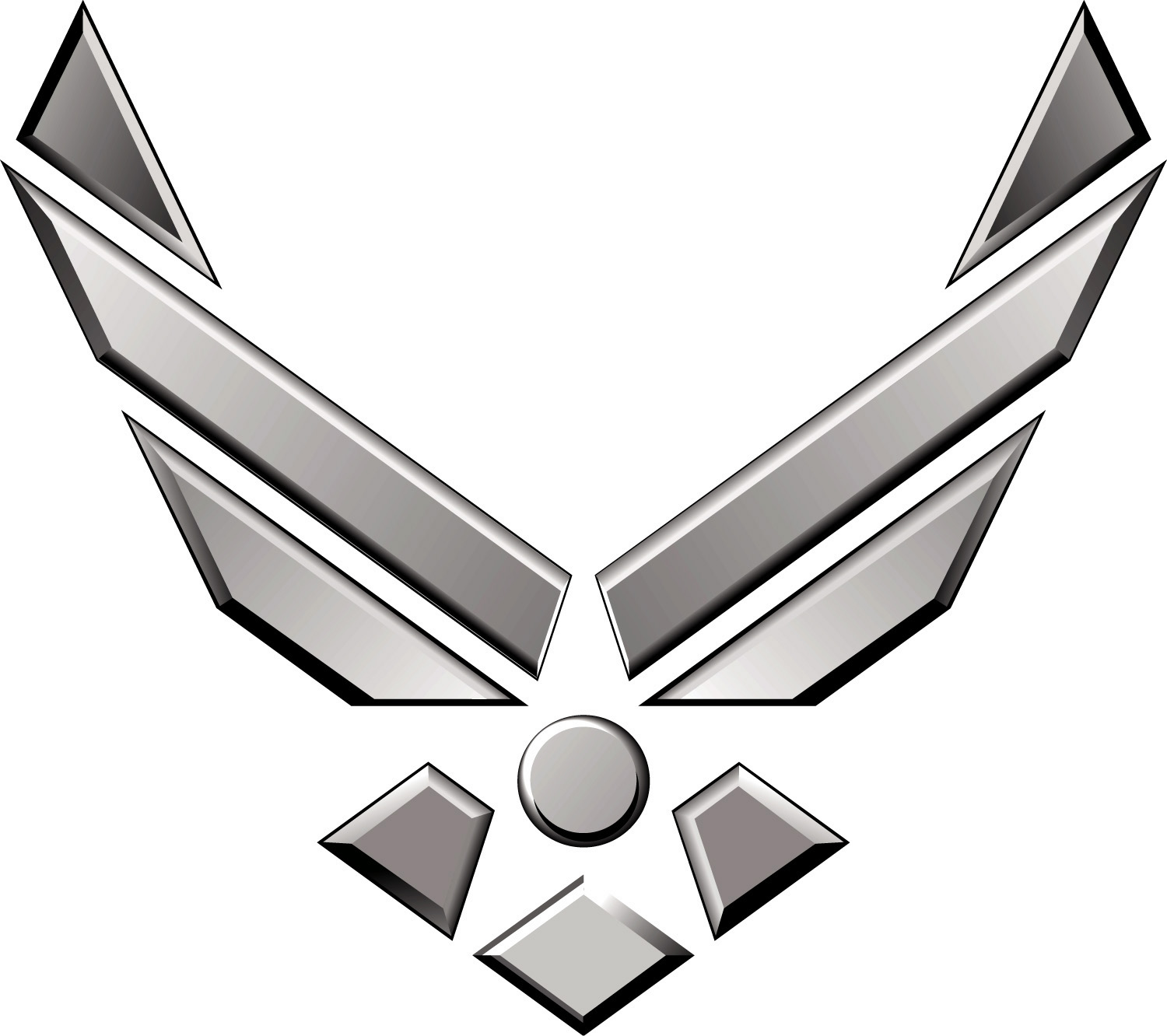 1500x1332 Air Force Wings Logos