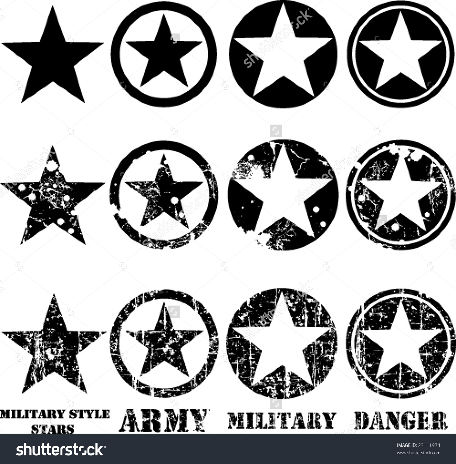 1500x1528 Top 10 Stars Clipart Us Army Image