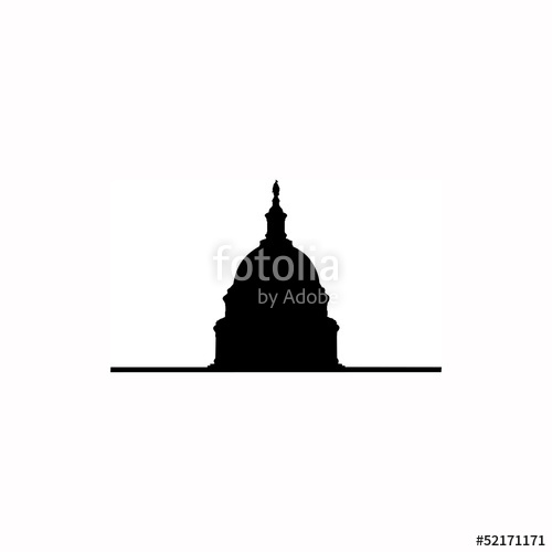 500x500 Us Capitol Vector Stock Image And Royalty Free Vector Files On