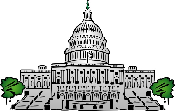 600x380 Us Capitol Building Clipart Style Clip Art Free Vector In Open