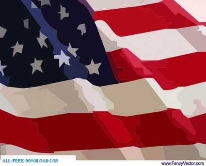 425x343 American Flag Vector Free Vector Download In .ai, .eps, .svg Format