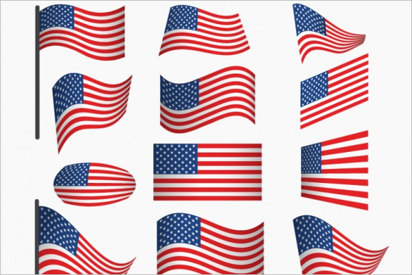 600x400 Usa Flag Vector Download Free Amp Premium Designs