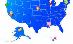 245x150 Free Us Map Us Map Vector Free Vector In Adobe Illustrator Ai Ai