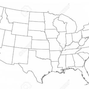 300x300 Vector Graphics Us Map Blank Usa Outline Map United States Fresh
