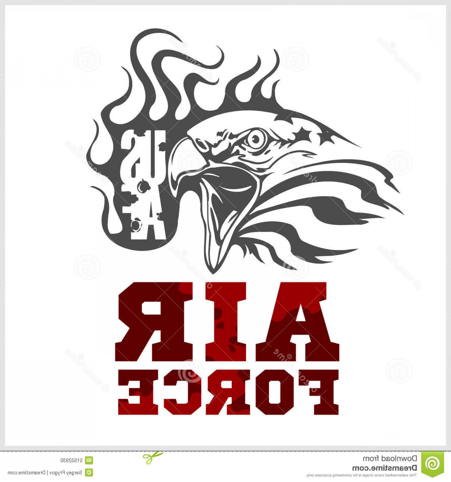 1560x1668 Stock Illustration Us Air Force Military Design Vector Set Image