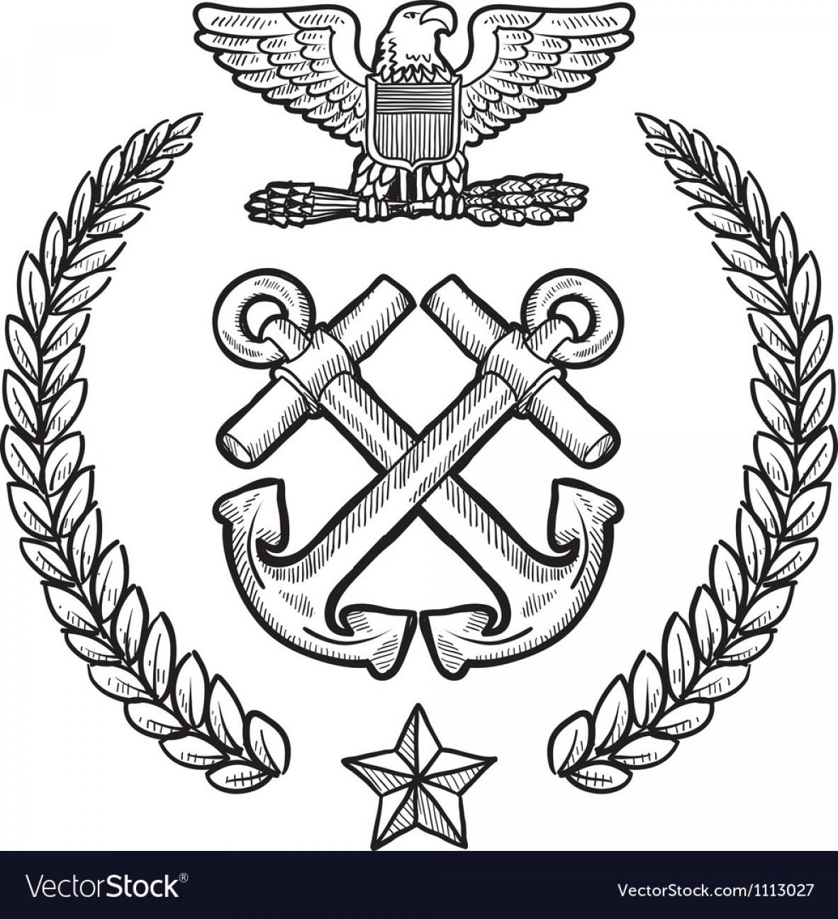 1182x1296 Best 15 Doodle Us Military Wreath Navy Vector Images