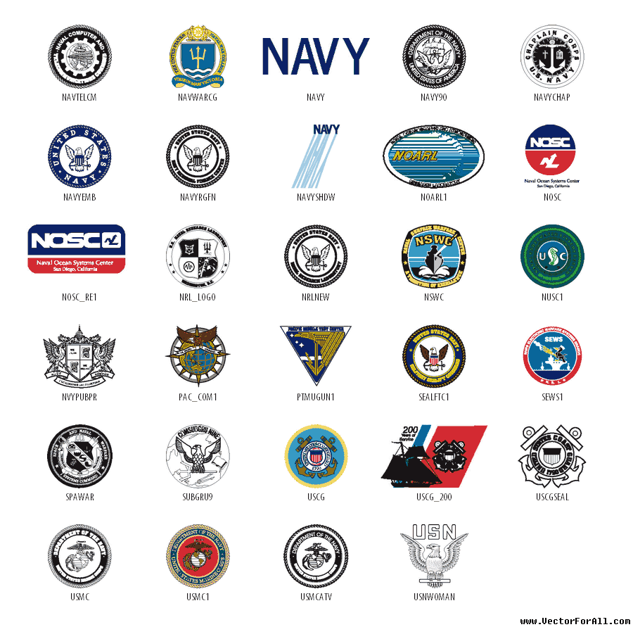 900x891 Us Navy Logo Vector Free Image