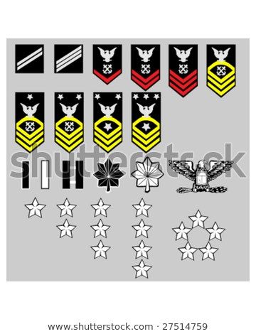 360x470 Us Navy Rank Insignia For Officers And Enlisted In Vector Format