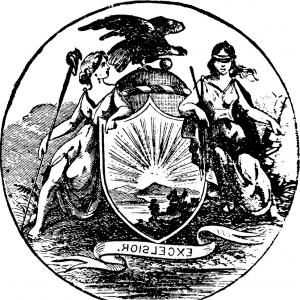 300x300 The Official Seal Of The Us State Of New York In Vector Shopatcloth